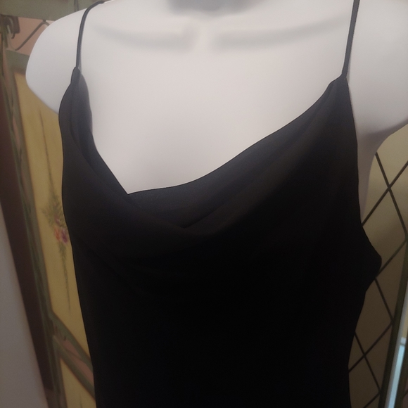 Be Smart VINTAGE Formal Black Hi-Low Dress - Picture 2 of 7